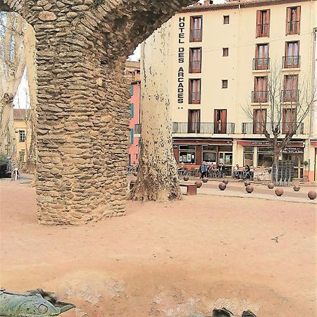 Hotel Des Arcades Céret Exteriör bild