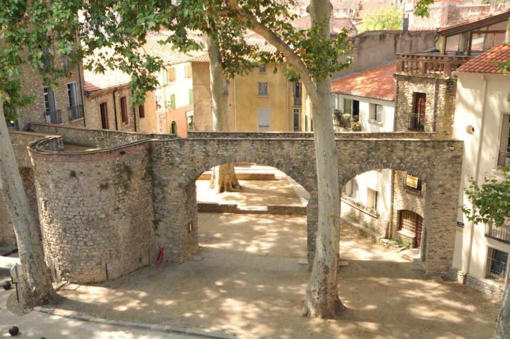 Hotel Des Arcades Céret Rum bild